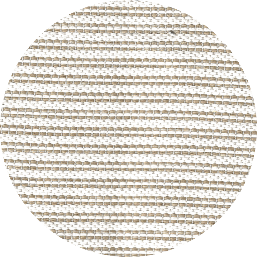 MXHOME Sonnenliege Beige und Weiß - Outdoor