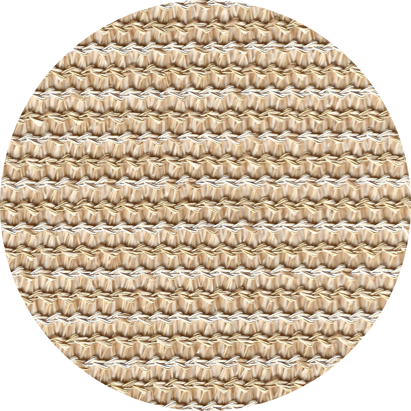Almohada de concha mxhome - tela con efecto de baste - al aire libre