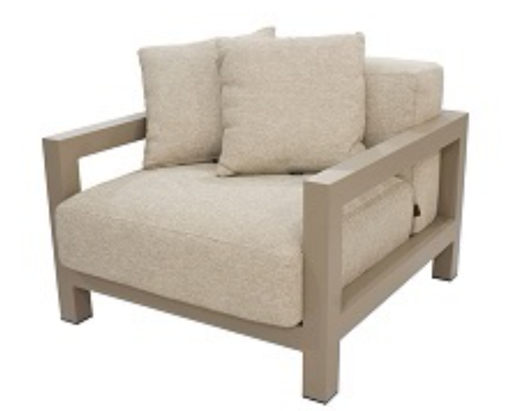 4 Seasons Sillón viviente de raffinato con 4 almohadas