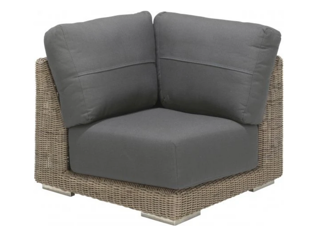 4 Seasons Kingston Eckmodul mit 3 Kissen
