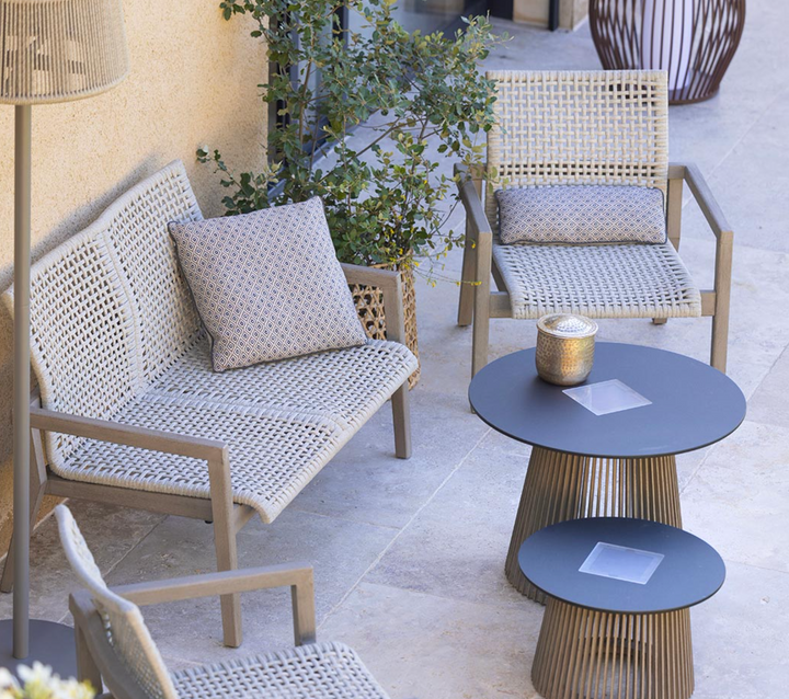 Les Jardins Tavolo laterale solare M Tecka