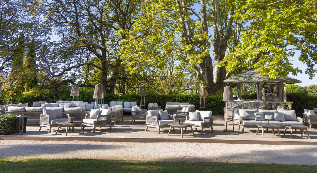Les Jardins Mira Gartensifa 2-posti
