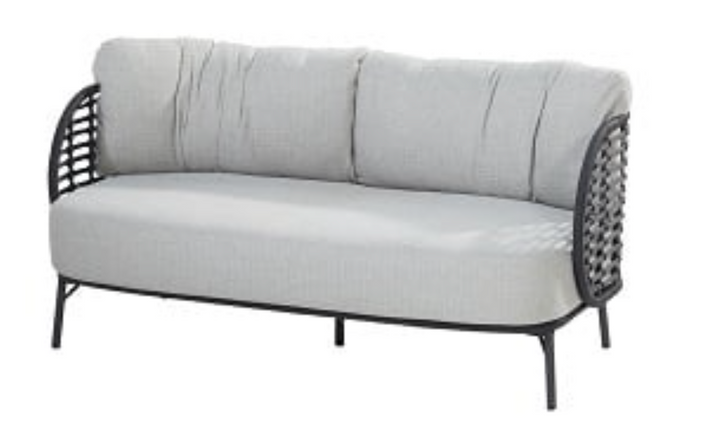 4 Seasons Fabrice living Sofa 2,5-Sitzer mit 3 Kissen