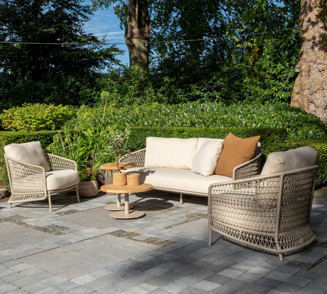4 Seasons Puccini living Sessel mit 2 Sesseln
