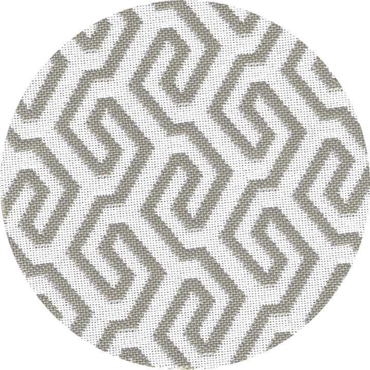MXHOME Sonnenliege weiß und beige - Outdoor