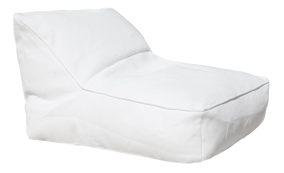 Mxhome Lounge Pug flotante - Baststoff blanco - Outdoor
