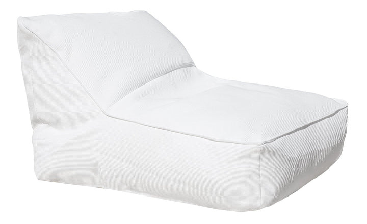 Mxhome Lounge Pug flotante - Baststoff blanco - Outdoor