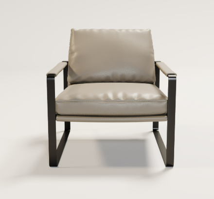 The Grand Interior Mila Sessel taupe vegan leather