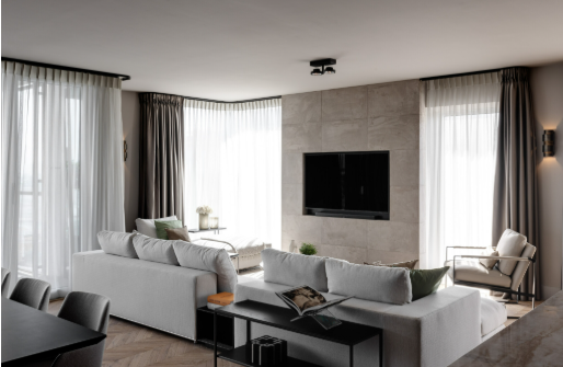 The Grand Interior Mila Sessel taupe vegan leather