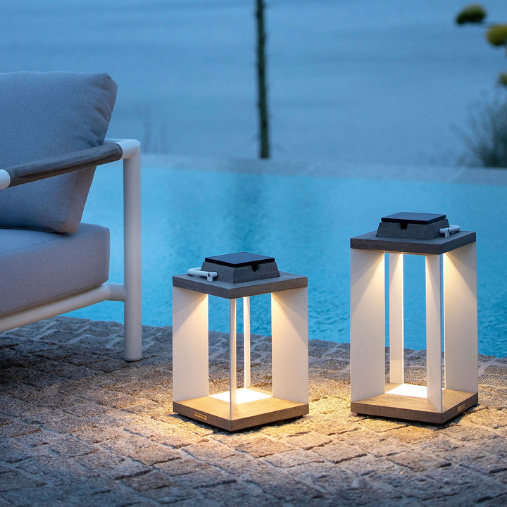 Les Jardins Teckinox Solar Gartenleuchte