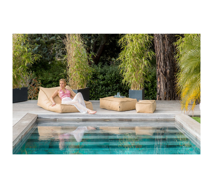 Mxhome - tumbona solar flotante con efecto de basta - al aire libre