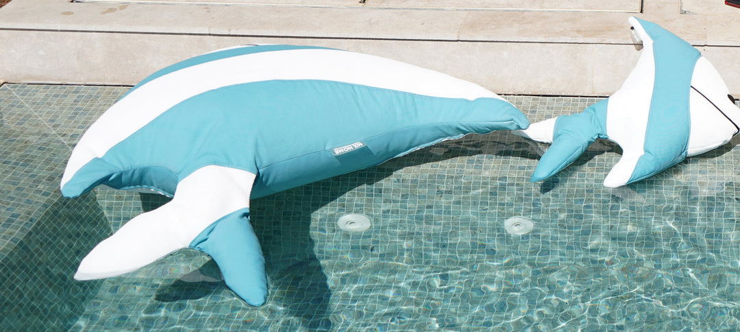 Fishies de mxhome - blanco y azul - al aire libre