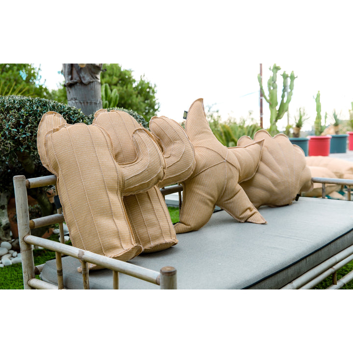 Almohada de estrella de Mxhome con efecto Bast o al aire libre blanco
