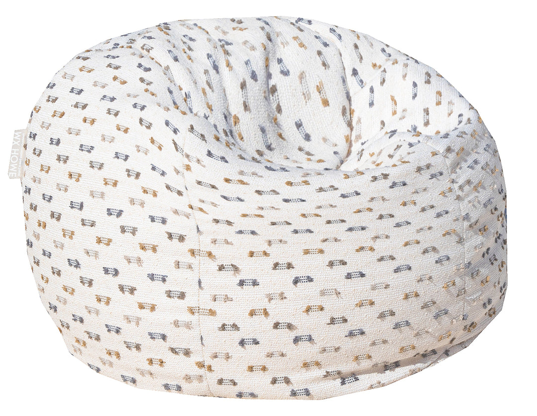 MXHOME Sitzsack XL - Stoff „funky“ - Outdoor