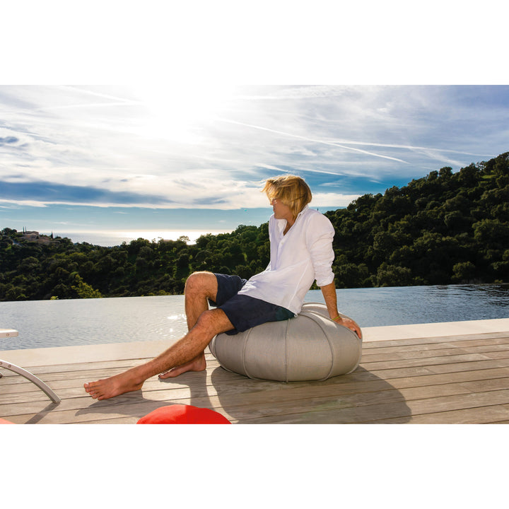 Mxhome xl -sitzsack, flotante - erizo de mar con efecto de baste o gris - al aire libre