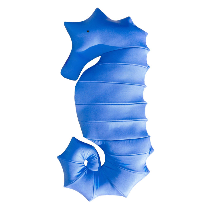 MXHOME Schwimmender XL-Sitzsack - Seepferdchen Blau - Outdoor
