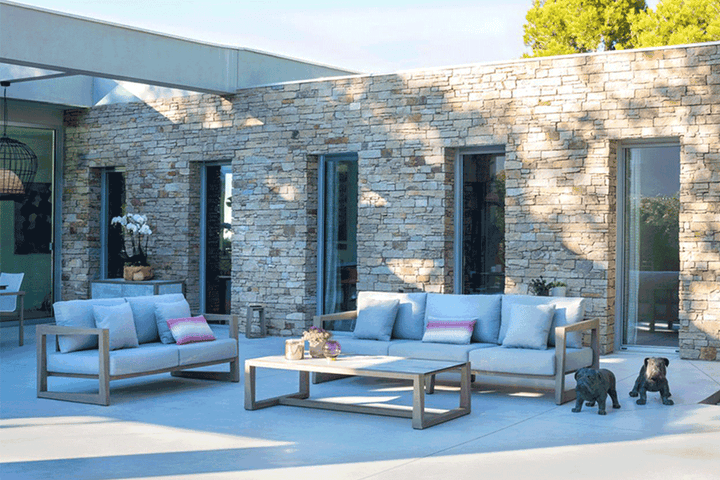 Les Jardins Skaal Gartensofa 3 - Sitzer